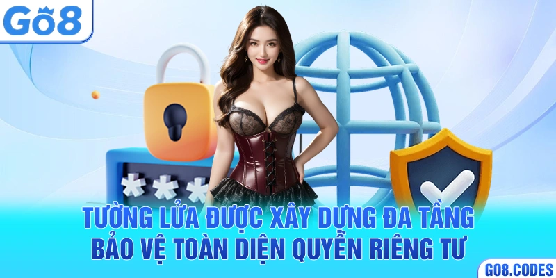 Tường lửa được xây dựng đa tầng bảo vệ toàn diện quyền riêng tư